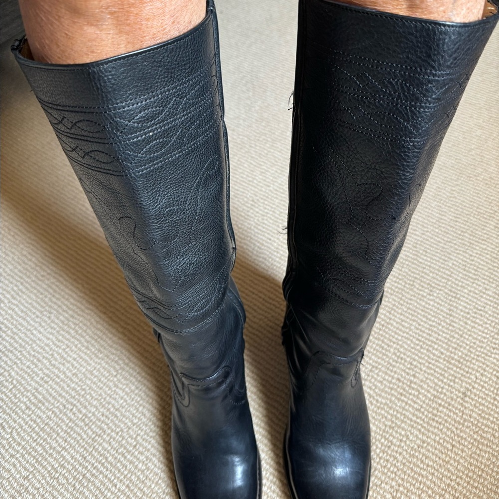 Black Frye boot size 7